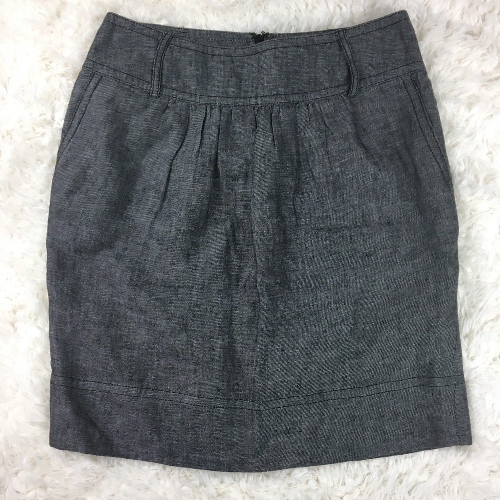 Banana Republic Linen Tulip Skirt